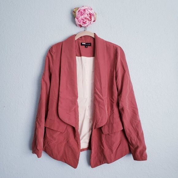 Slate & Willow Rust Boyfriend Blazer - Picture 2 of 7